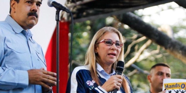 Cilia Flores fue la encargada de dar el estatus político a las FARC y el ELN / Foto: @conciliaflores