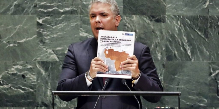 Dice Duque que en Venezuela hay 207 ubicaciones controladas por el ELN / Foto: Web UN