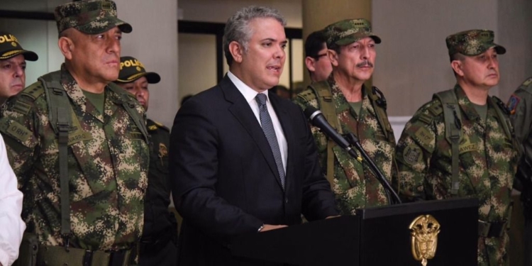 Iván Duque dijo que el error en el dossier era anecdótico / Foto: Gobierno de Colombia