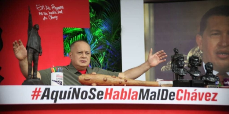 Cabello es el eterno número dos del chavismo / Foto: Con el mazo dando