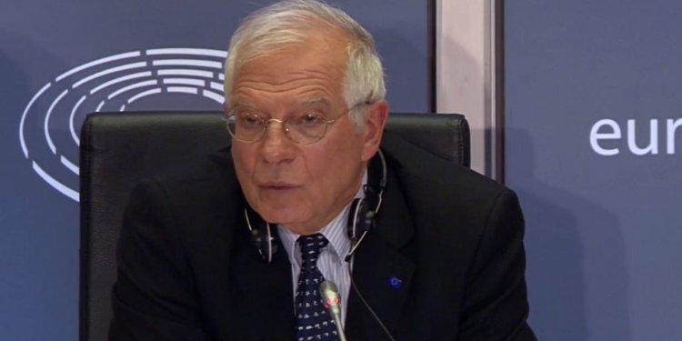 Borrell habló de EEUU, China, Ucrania y África, pero no de Venezuela / Foto: Parlamento Europeo