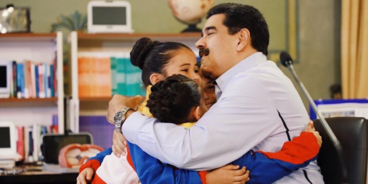 Nicolás Maduro habla de un triunfo de paz / Foto: Prensa Presidencial