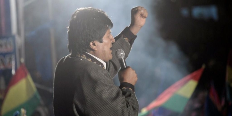 La mayoría de la comunidad internacional desconoce el resultado en Bolivia / Twitter: @evoespueblo