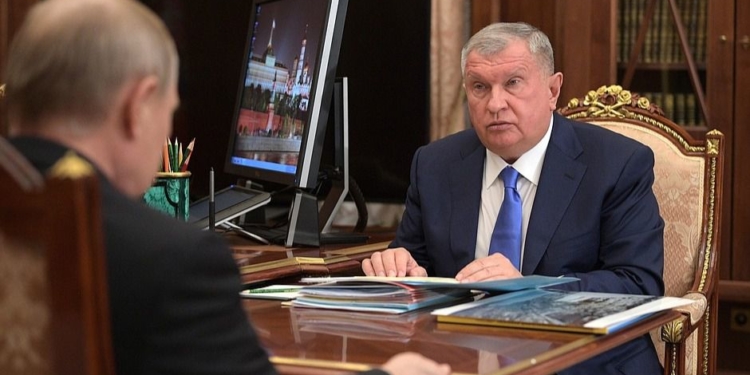 Igor Sechin critica las sanciones de EEUU contra Venezuela, Irán y Rusia / Foto: Rosneft