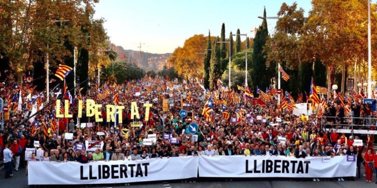 Protestas Cataluña