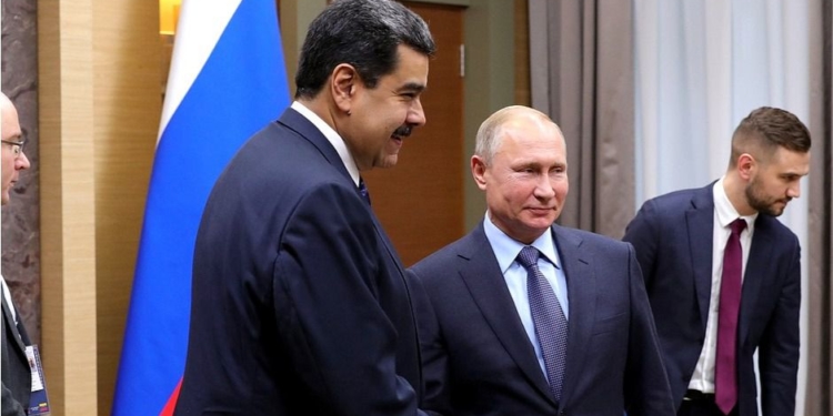 Nicolás Maduro sí que le paga a Rosneft y a Putin / Foto: Kremlin