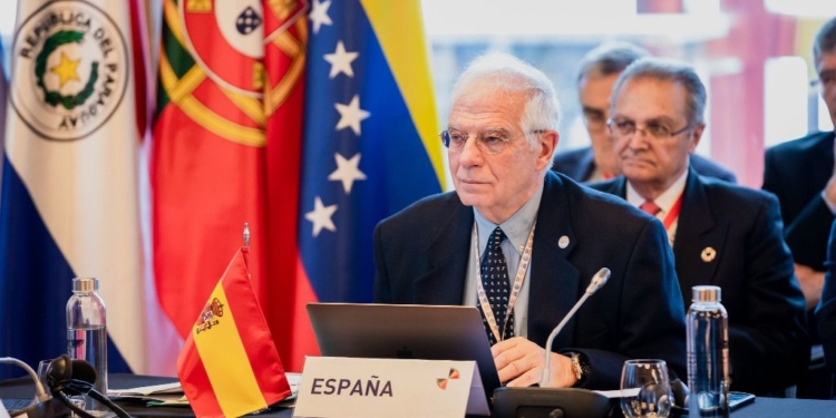 Josep Borrell cuestiona la respuesta de la UE y de Latinoamérica a la crisis de Venezuela / Foto: MAE España