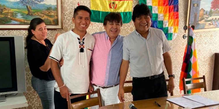 El candidato de Evo Morales es uno de los favoritos en las encuestas / Foto: MAS