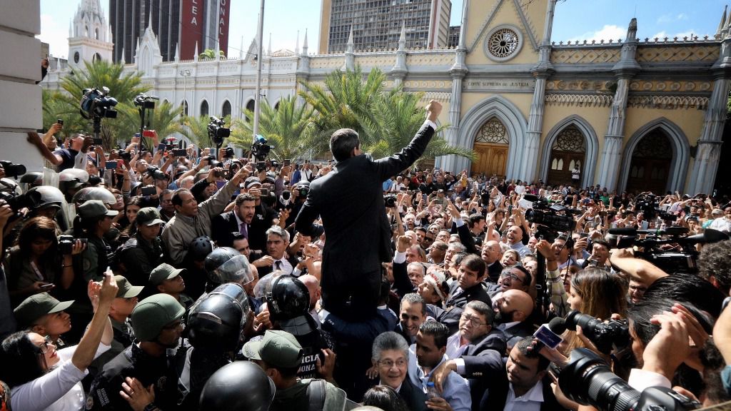 A Juan Guaidó le protege la comunidad internacional / Foto: AN