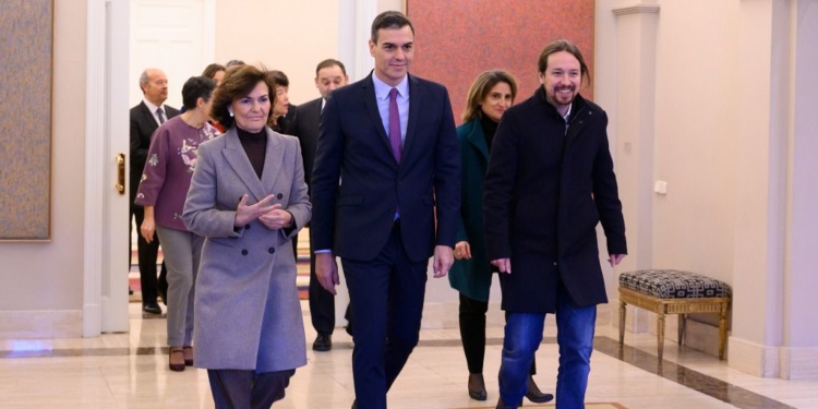 Los empresarios españoles, más pesimistas ahora que a finales de 2019 / Foto: La Moncloa