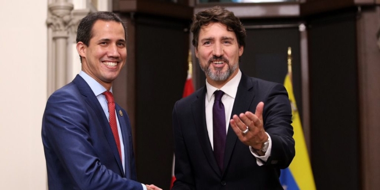 Trudeau destacó el liderazgo de Juan Guaidó / Foto: CCN