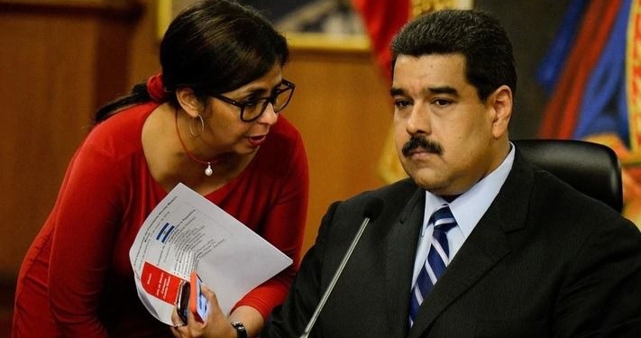 Maduro y Delcy