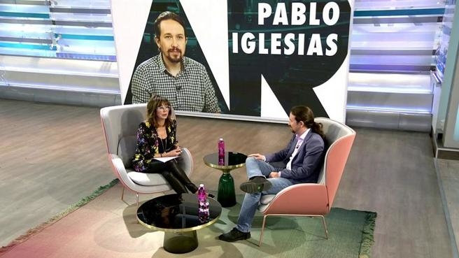 Pablo Iglesias discrepa con la posición de Pedro Sánchez y el PSOE / Foto: Mediaset