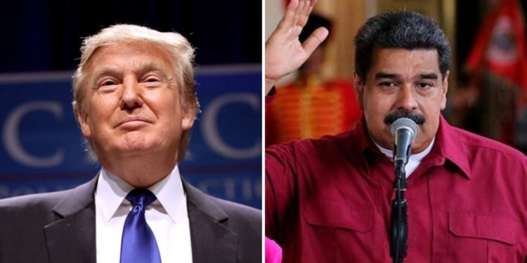 Maduro intentó una foto con Trump pero fracasó / Foto: WC Canva