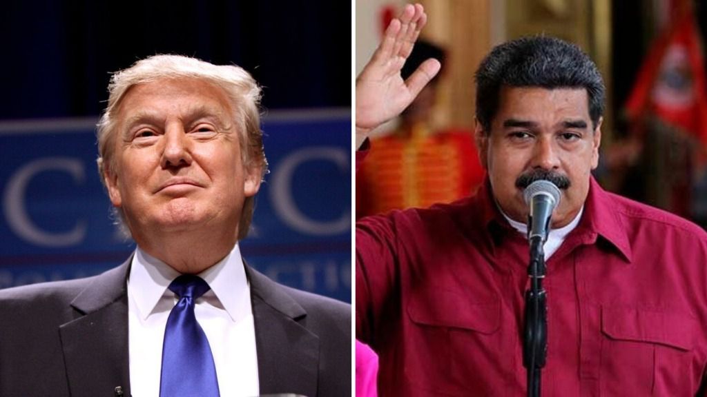 Maduro intentó una foto con Trump pero fracasó / Foto: WC Canva