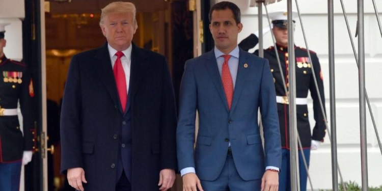 Guaidó recibió el espaldarazo de Trump / Foto: Alberto Federico Ravell