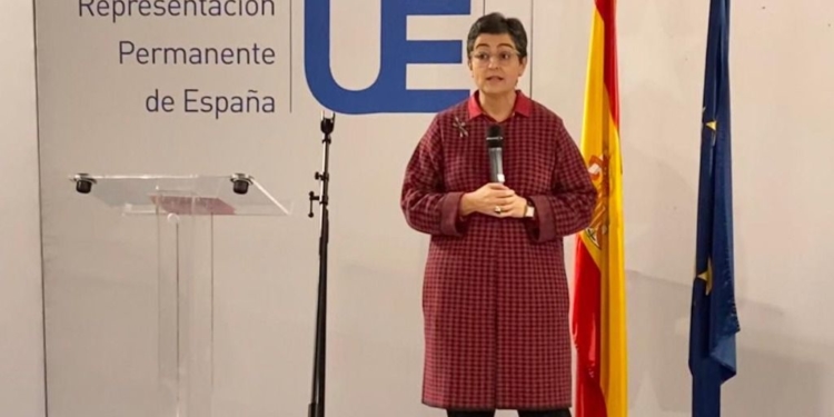 La ministra asegura que en la UE tienen clara la posición de España / Foto: Exteriores