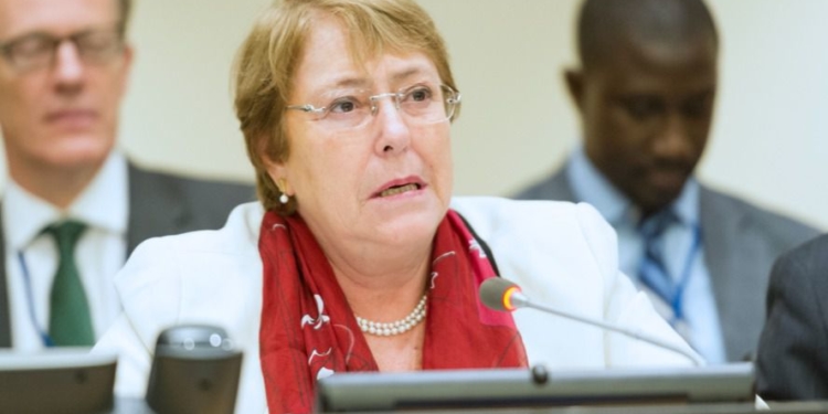 Bachelet puso el foco en los estallidos de América Latina / Foto: ONU