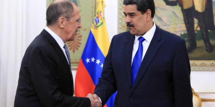 Maduro fue el único mandatario que recibió a Lavrov / Foto: Prensa Maduro