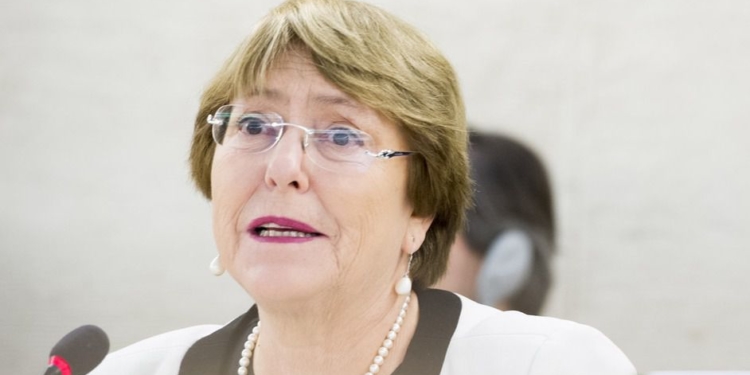 Bachelet recuerda que la crisis sanitaria empezó antes de las sanciones / Foto: ONU