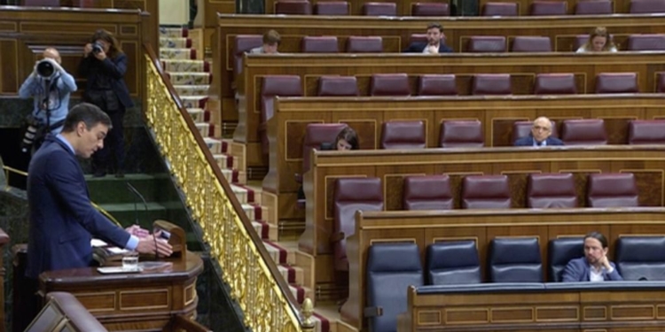 Sánchez dice que es el momento de la unión (para España y para Europa) / Foto: Congreso