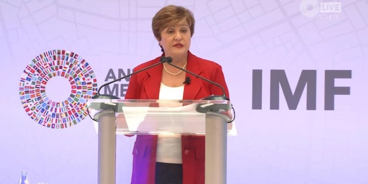 Kristalina Georgieva: Esta es una “crisis sin precedentes” / Foto: FMI