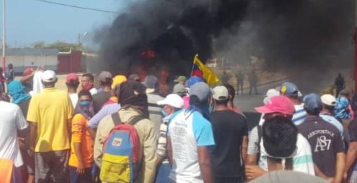 Más protestas en Venezuela y esta vez protesta el pueblo pobre / Foto: Captura