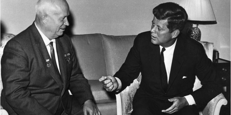 John F. Kennedy Nikita Kruschev