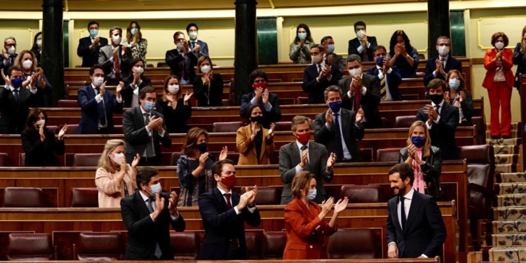 Casado se coloca en un camino que bien puede conducirlo a La Moncloa en 2023 / Foto: PP