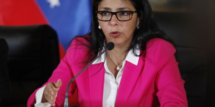 Delcy Rodríguez sigue dando que hablar en España / Foto: PSUV