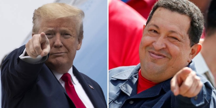 Trump y Chávez están en las antípodas ideológicas pero se parecen en el estilo / Montaje: ALN