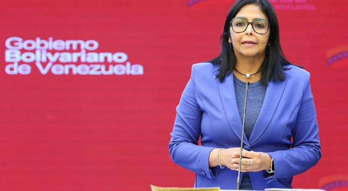 Delcy Rodríguez anunció “acciones” contra “los especuladores cambiarios” / Foto: PrensaVE