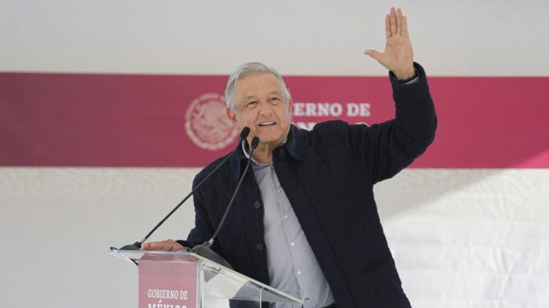 El presidente de México se resiste a ponerse la mascarilla / Foto: Gobierno de México