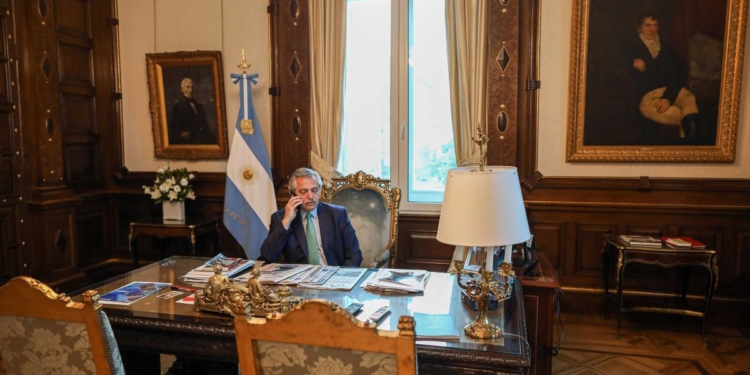 Alberto Fernández no ha cumplido la promesa que le hizo a Cristina Kirchner / Foto: Casa Rosada