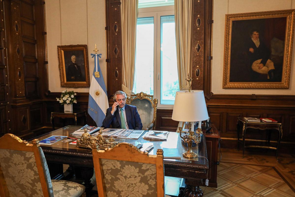 Alberto Fernández no ha cumplido la promesa que le hizo a Cristina Kirchner / Foto: Casa Rosada