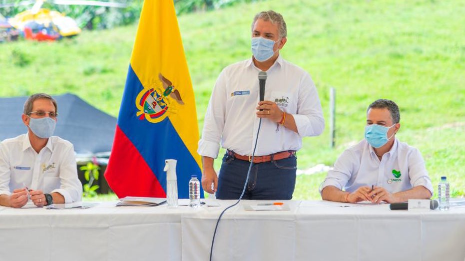 Iván Duque ha mantenido una política de puertas abiertas con Venezuela / Foto: @IvanDuque