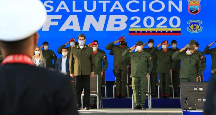 Parece que los militares siguen del lado de Maduro / Foto: FANB