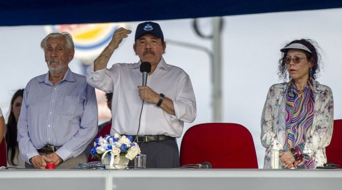 Ortega comparte el poder con su esposa Rosario Murillo / Foto: EFE