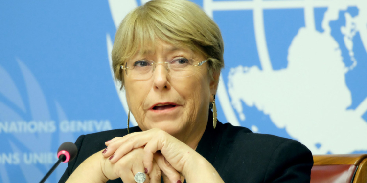 Bachelet lanza una advertencia a la policía / Foto: ONU