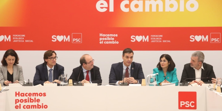 La apuesta de Pedro Sánchez y Salvador Illa es que el independentismo retroceda / Foto: PSC