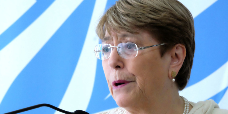 Bachelet le pide a Ortega actualizar el marco jurídico de Nicaragua / Foto: ONU