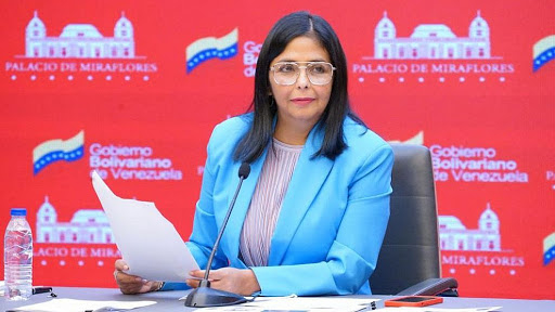 Delcy Rodríguez también está en contacto con los gobiernos de esos países / Foto: Vicepresidencia VE