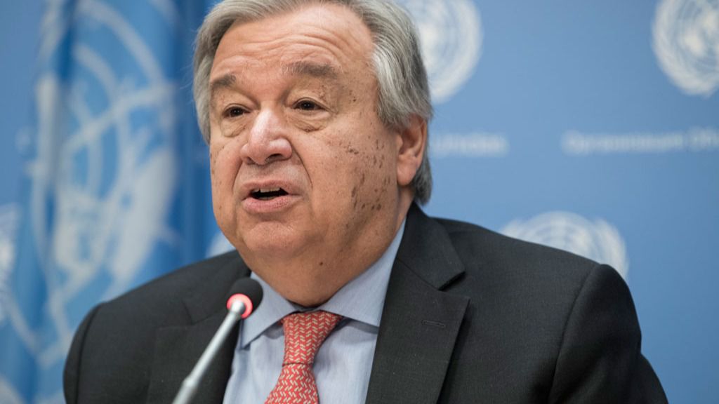 Antonio Guterres dice que el futuro de Colombia será decisivo para la paz / ONU: Mark Garten