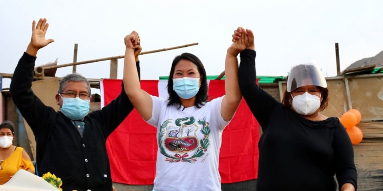 Keiko Fujimori está lejos de superar a Pedro Castillo / Foto: Fuerza Popular