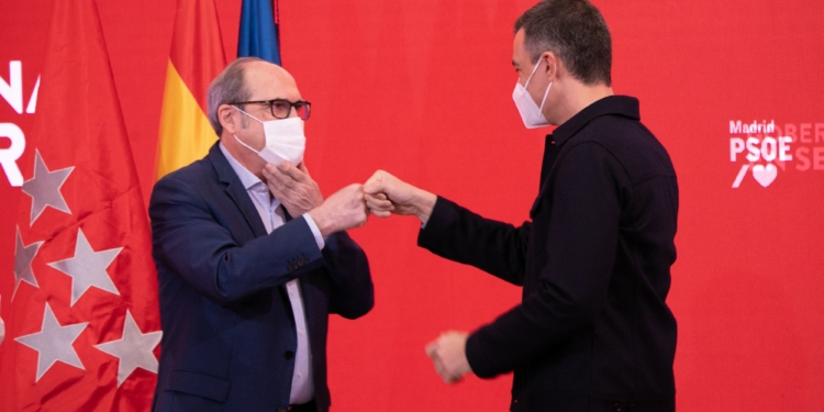 Sánchez apoya a Ángel Gabilondo y brinda apoyo a la campaña socialista en Madrid / Foto: PSOE