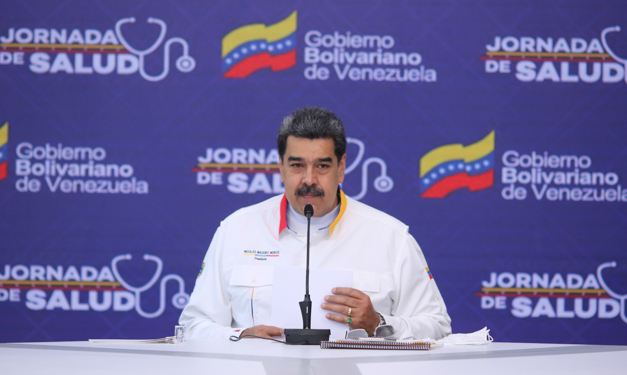 Maduro dice que Guaidó no quiere quedarse fuera de las negociaciones / Foto: PensaVE