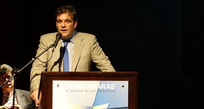 Ricardo Cussano, presidente de Fedecámaras. Foto: cortesía