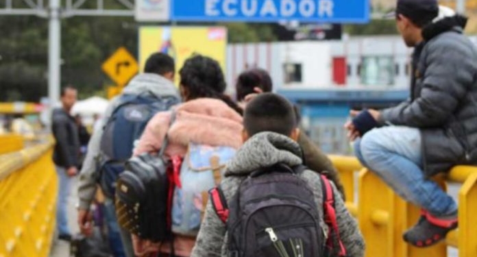 Ecuador alberga a más de 430.000 migrantes venezolanos. Foto: cortesía El Comercio