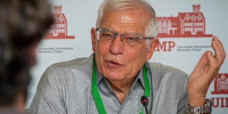 El Alto Representante de la Unión para Asuntos Exteriores y Política de Seguridad, Josep Borrell / Román G. Aguilera / EFE.