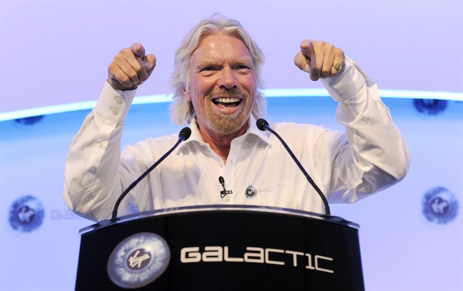 El propietario del Grupo Virgin, Richard Branson.